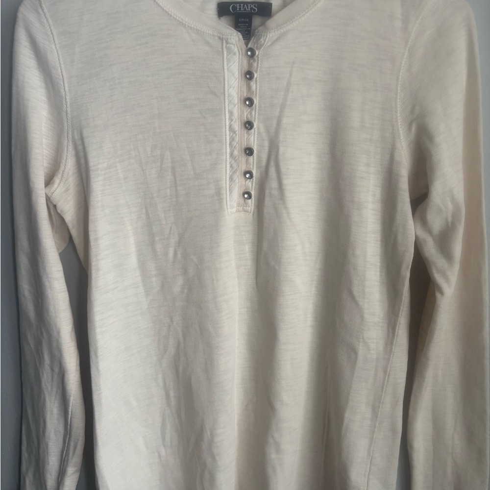 Chaps Women’s Cream Shirt